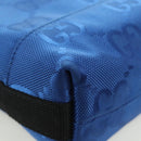 GUCCI GG Canvas Schoudertas Blauw 643858 Auth LNZ169M-16