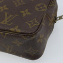 LOUIS VUITTON Monogram Trousse Toilette 18 Pouch M47526 LV Auth LNZ171-15
