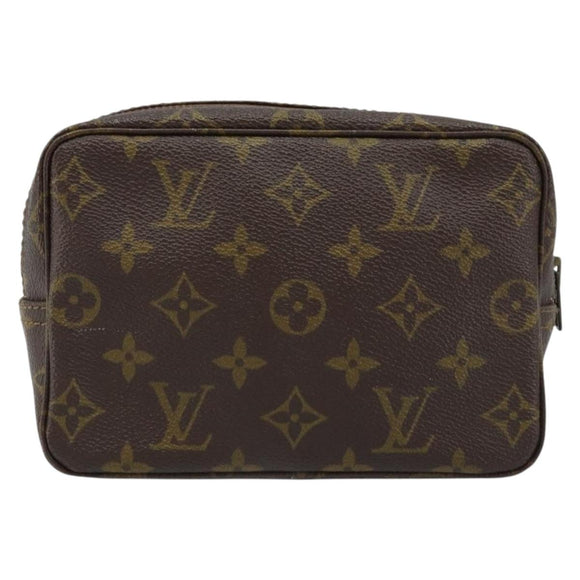 LOUIS VUITTON Monogram Trousse Toilette 18 Pouch M47526 LV Auth LNZ171