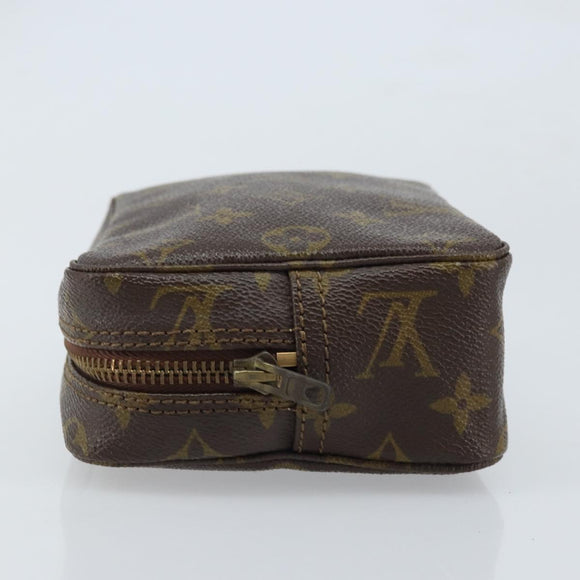 LOUIS VUITTON Monogram Trousse Toilette 18 Pouch M47526 LV Auth LNZ171