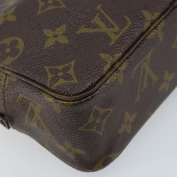 LOUIS VUITTON Monogram Trousse Toilette 18 Pouch M47526 LV Auth LNZ171