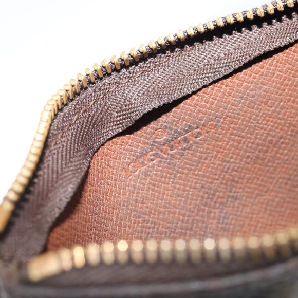 LOUIS VUITTON Monogram Pochette Cles Coin Purse M62650 LV Auth LNZ174