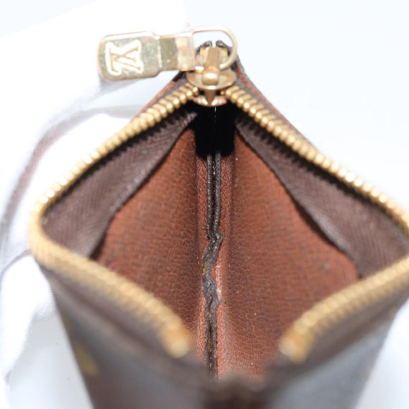 LOUIS VUITTON Monogram Pochette Cles Coin Purse M62650 LV Auth LNZ174