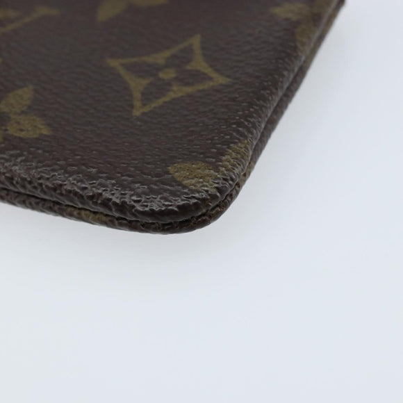 LOUIS VUITTON Monogram Pochette Cles Coin Purse M62650 LV Auth LNZ174