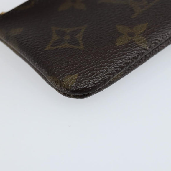 LOUIS VUITTON Monogram Pochette Cles Coin Purse M62650 LV Auth LNZ174