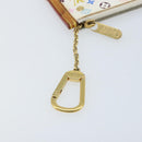 LOUIS VUITTON Monogram Multicolor Pochette Cles Purse White M92655 Auth LNZ175-8