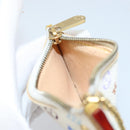 LOUIS VUITTON Monogram Multicolor Pochette Cles Purse White M92655 Auth LNZ175-17