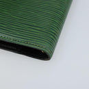 LOUIS VUITTON Epi Agenda PM Day Planner Cover Green R20054 LV Auth LNZ177-10