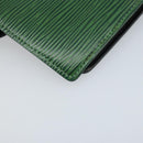 LOUIS VUITTON Epi Agenda PM Day Planner Cover Green R20054 LV Auth LNZ177-11