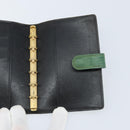 LOUIS VUITTON Epi Agenda PM Day Planner Cover Green R20054 LV Auth LNZ177-14