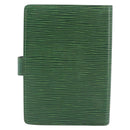 LOUIS VUITTON Epi Agenda PM Day Planner Cover Green R20054 LV Auth LNZ177-3