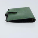 LOUIS VUITTON Epi Agenda PM Day Planner Cover Green R20054 LV Auth LNZ177-6