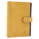 LOUIS VUITTON Epi Agenda PM Day Planner Cover Yellow R20059 LV Auth LNZ178-1