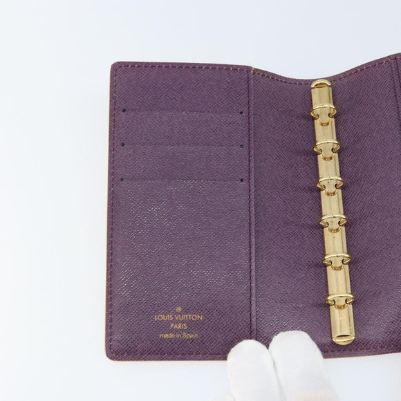 LOUIS VUITTON Epi Agenda PM Day Planner Cover Yellow R20059 LV Auth LNZ178
