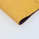 LOUIS VUITTON Epi Agenda PM Day Planner Cover Yellow R20059 LV Auth LNZ178-14