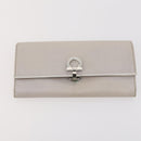 Salvatore Ferragamo Valla Gancini Leather 5 Set Pink Brown yellow Auth LNZ180-23