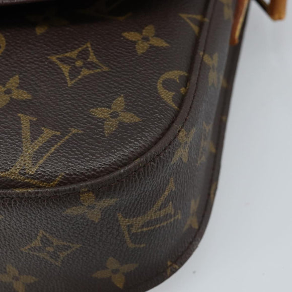 LOUIS VUITTON Monogram Saint Cloud GM Shoulder Bag M51242 LV Auth LNZ193