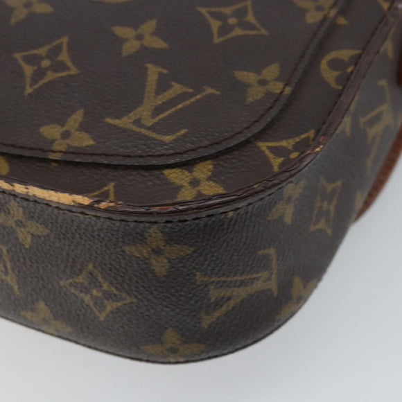 LOUIS VUITTON Monogram Saint Cloud GM Shoulder Bag M51242 LV Auth LNZ193