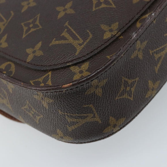 LOUIS VUITTON Monogram Saint Cloud GM Shoulder Bag M51242 LV Auth LNZ193