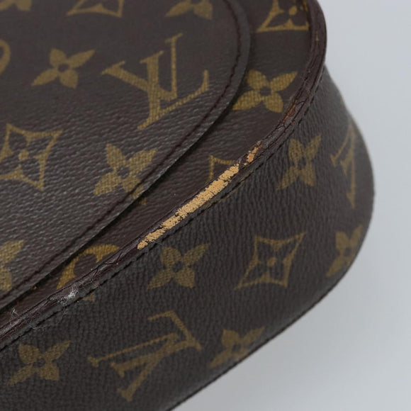 LOUIS VUITTON Monogram Saint Cloud GM Shoulder Bag M51242 LV Auth LNZ193