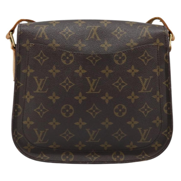 LOUIS VUITTON Monogram Saint Cloud GM Shoulder Bag M51242 LV Auth LNZ193