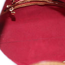 LOUIS VUITTON Monogram Vernis Reade PM Hand Bag Pomme D'amour M91990 Auth LNZ195-11