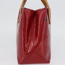 LOUIS VUITTON Monogram Vernis Reade PM Hand Bag Pomme D'amour M91990 Auth LNZ195-3