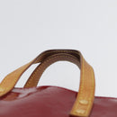 LOUIS VUITTON Monogram Vernis Reade PM Hand Bag Pomme D'amour M91990 Auth LNZ195-8