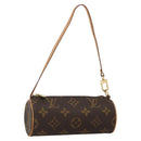 LOUIS VUITTON Monogram Papillon Pouch LV Auth LNZ199-1