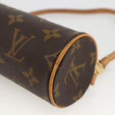 LOUIS VUITTON Monogram Papillon Pouch LV Auth LNZ199-10