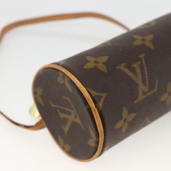 LOUIS VUITTON Monogram Papillon Pouch LV Auth LNZ199
