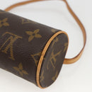 LOUIS VUITTON Monogram Papillon Pouch LV Auth LNZ199-12