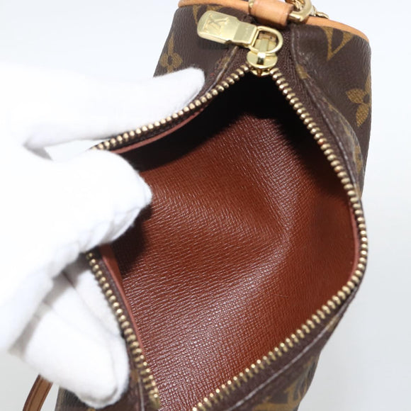 LOUIS VUITTON Monogram Papillon Pouch LV Auth LNZ199
