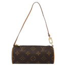 LOUIS VUITTON Monogram Papillon Pouch LV Auth LNZ199-2