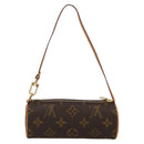 LOUIS VUITTON Monogram Papillon Pouch LV Auth LNZ199-3