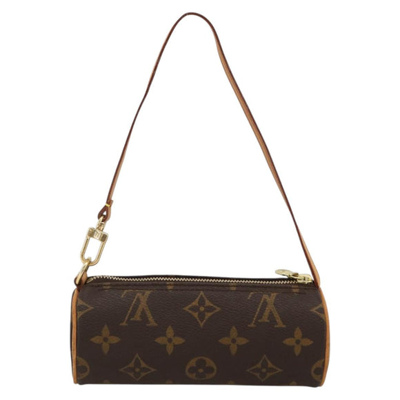 LOUIS VUITTON Monogram Papillon Pouch LV Auth LNZ199