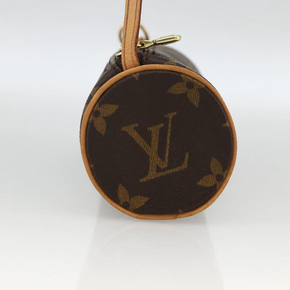LOUIS VUITTON Monogram Papillon Pouch LV Auth LNZ199