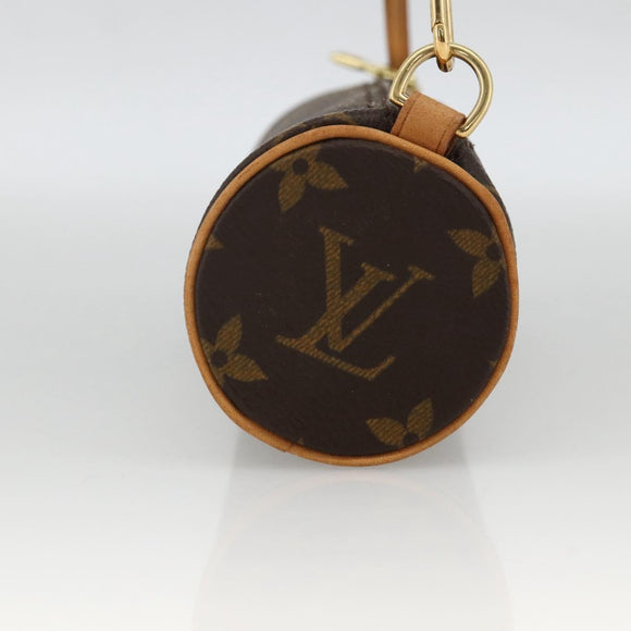 LOUIS VUITTON Monogram Papillon Pouch LV Auth LNZ199