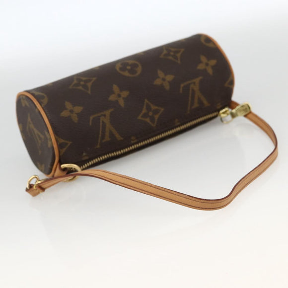 LOUIS VUITTON Monogram Papillon Pouch LV Auth LNZ199
