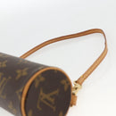 LOUIS VUITTON Monogram Papillon Pouch LV Auth LNZ199-8
