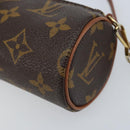LOUIS VUITTON Monogram Papillon Pouch LV Auth LNZ201-14