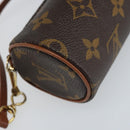 LOUIS VUITTON Monogram Papillon Pouch LV Auth LNZ201-17