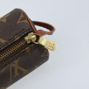 LOUIS VUITTON Monogram Papillon Pouch LV Auth LNZ201-9