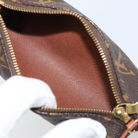 LOUIS VUITTON Monogram Papillon Pouch LV Auth LNZ201