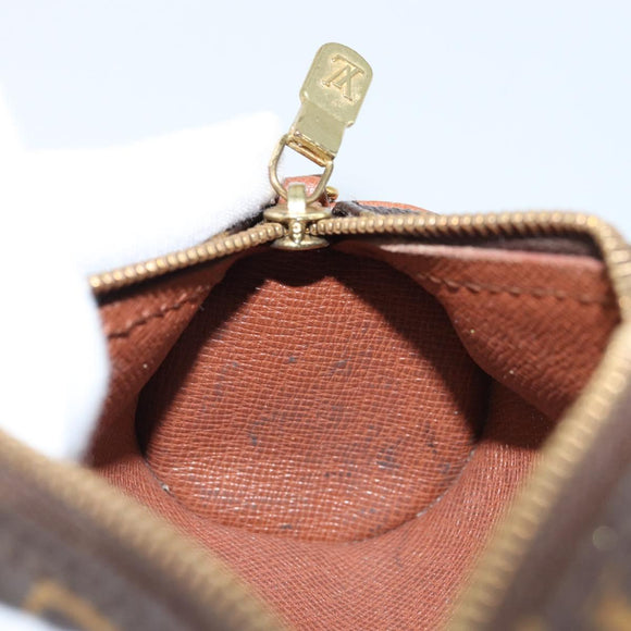 LOUIS VUITTON Monogram Papillon Pouch LV Auth LNZ201