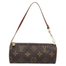 LOUIS VUITTON Monogram Papillon Pouch LV Auth LNZ201-13