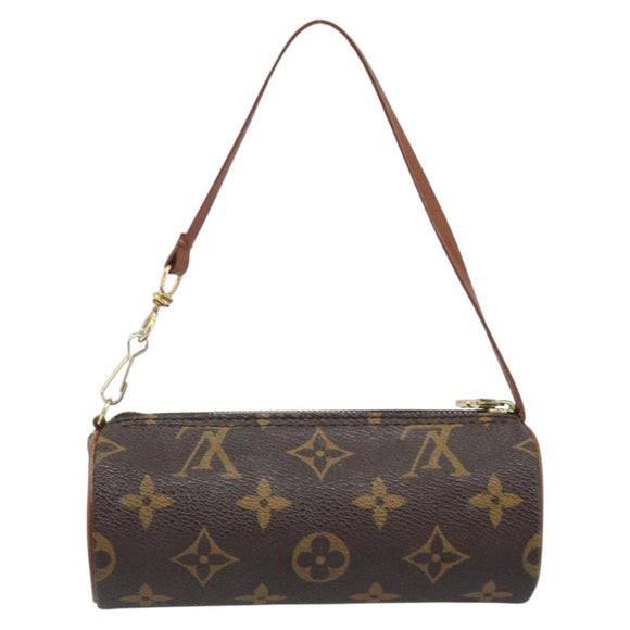 LOUIS VUITTON Monogram Papillon Pouch LV Auth LNZ201