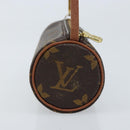 LOUIS VUITTON Monogram Papillon Pouch LV Auth LNZ201-4