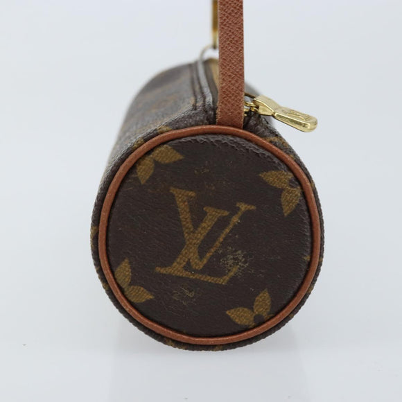 LOUIS VUITTON Monogram Papillon Pouch LV Auth LNZ201