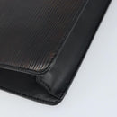 LOUIS VUITTON Epi Pochette Homme Clutch Bag Black M52522 LV Auth LNZ204-16